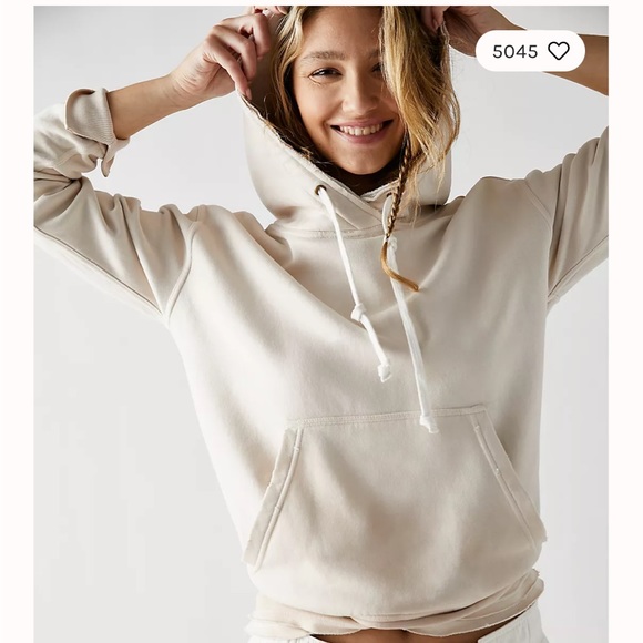 Free People Tops - FP Zuma Hoodie, blush 🌸
